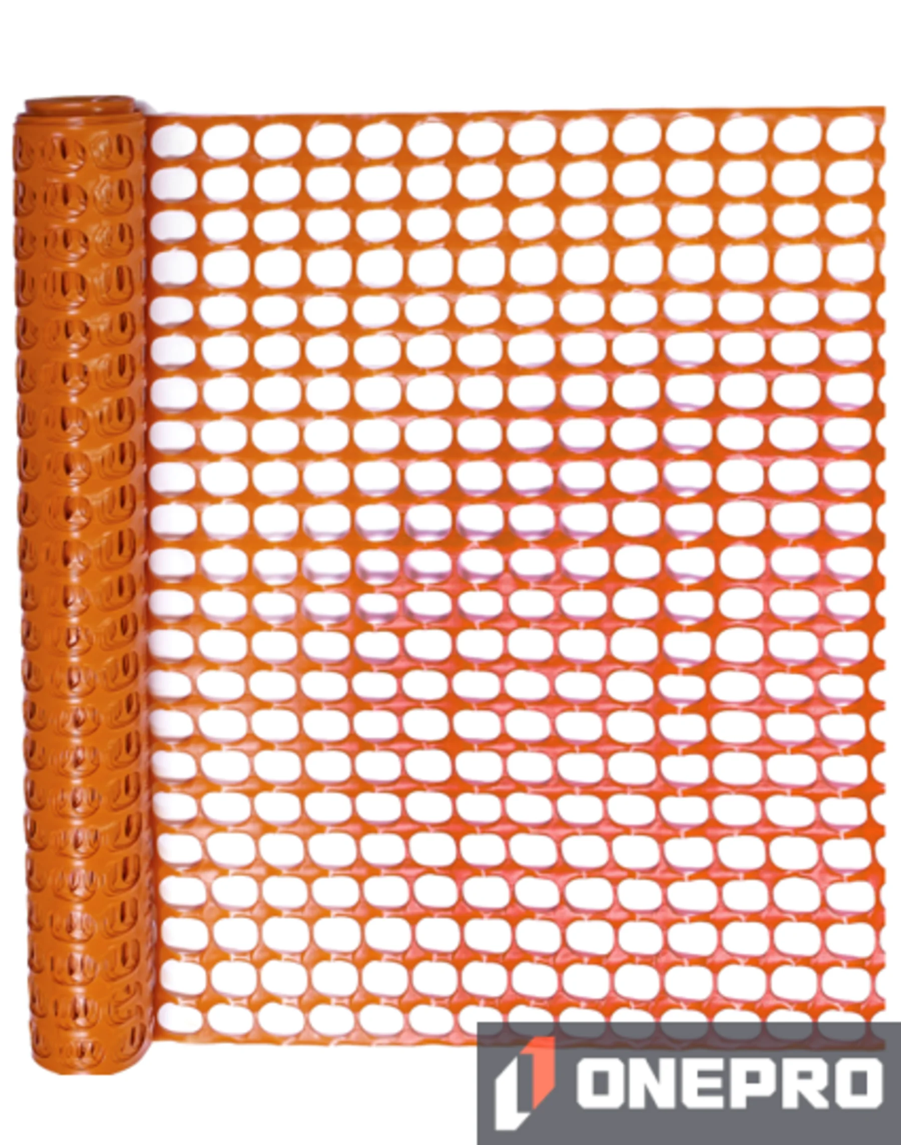 4\u0027 x 100\u0027 Roll of Heavy-Duty Orange Construction Fence (0.66/oz sqft - 200 g/m2)