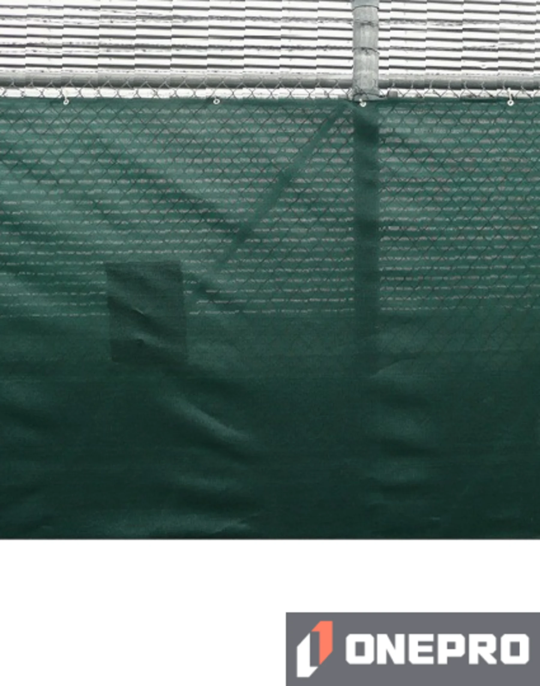 68\" Tall x 150\u0027 Long Roll of Green Privacy Screen