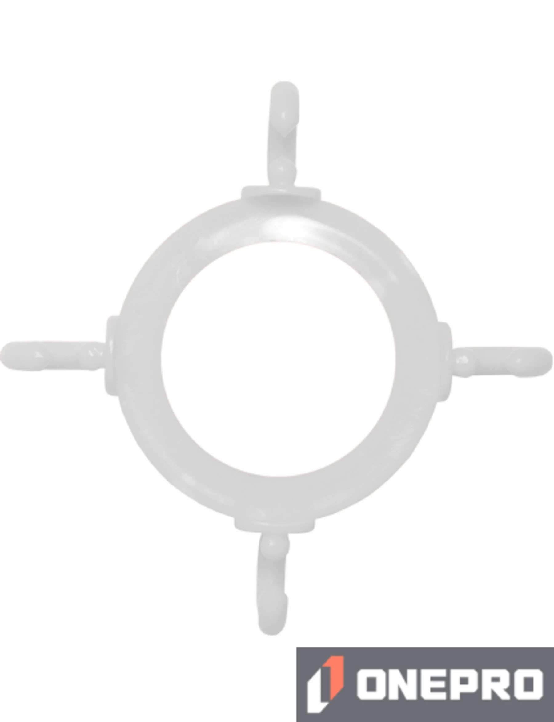 White Cone Chain Connector for Traffic Cones