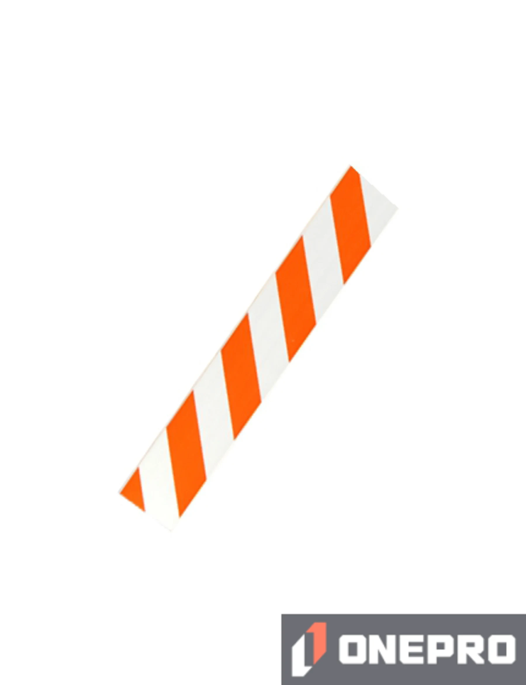 4\u0027 Plastic Rail with Engineer Grade (EG) Reflective Sheeting on one (1) side
