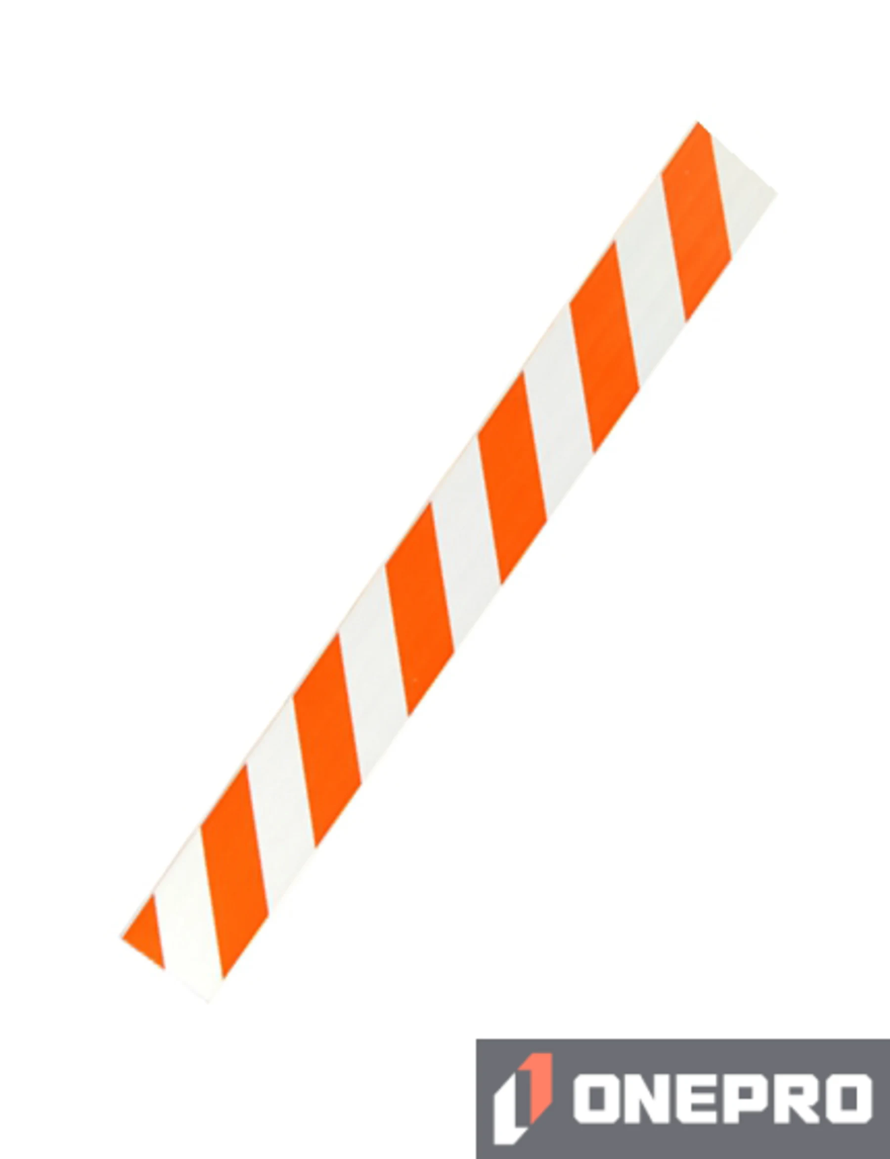 6’ Plastic Rail with Engineer Grade (EG) Reflective Sheeting on both sides