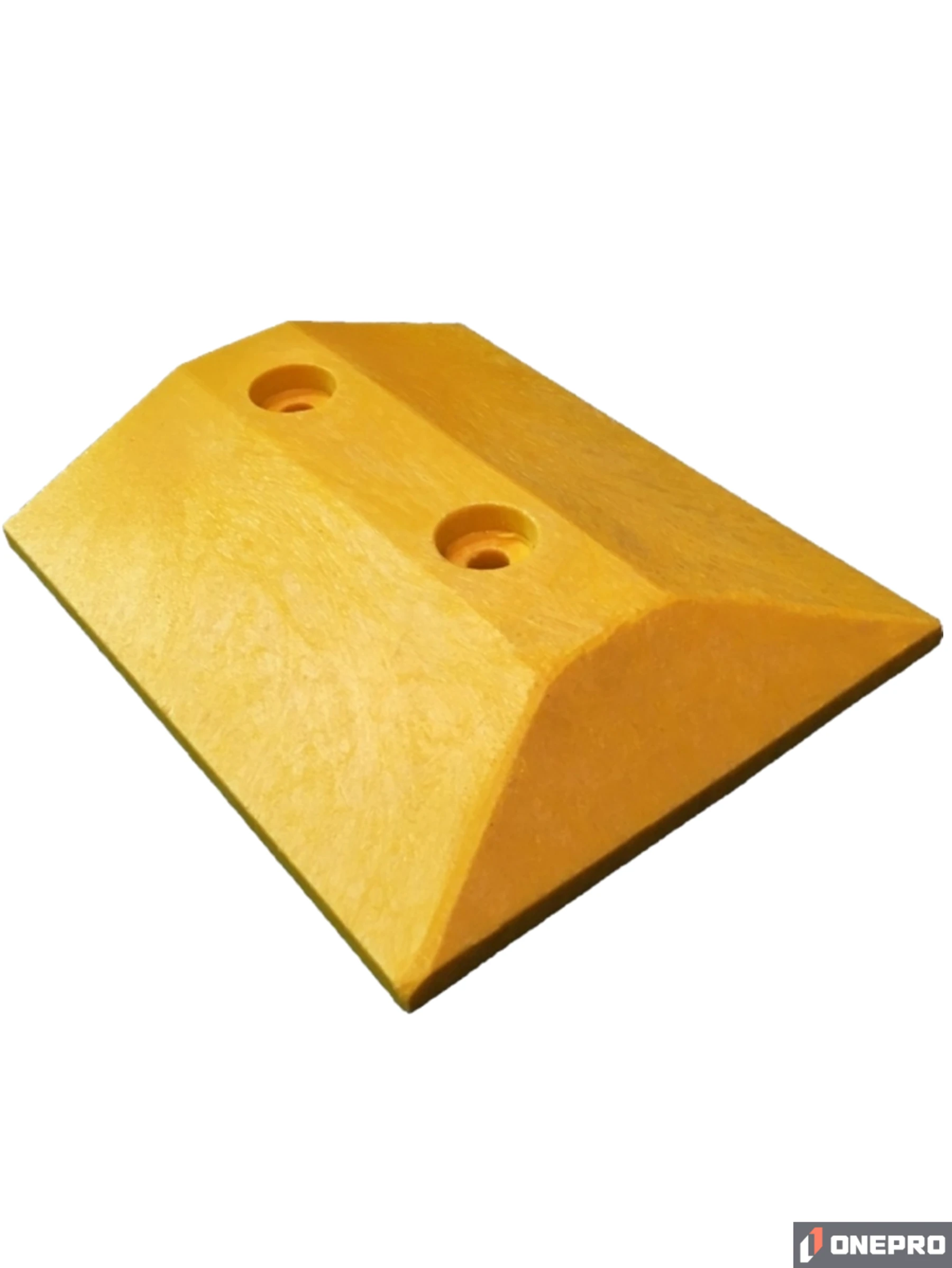 12\" End Cap Kit (2 End Caps) \u0026 four (4) 3\" Concrete Bolts for Recycled Plastic Speed Bumps