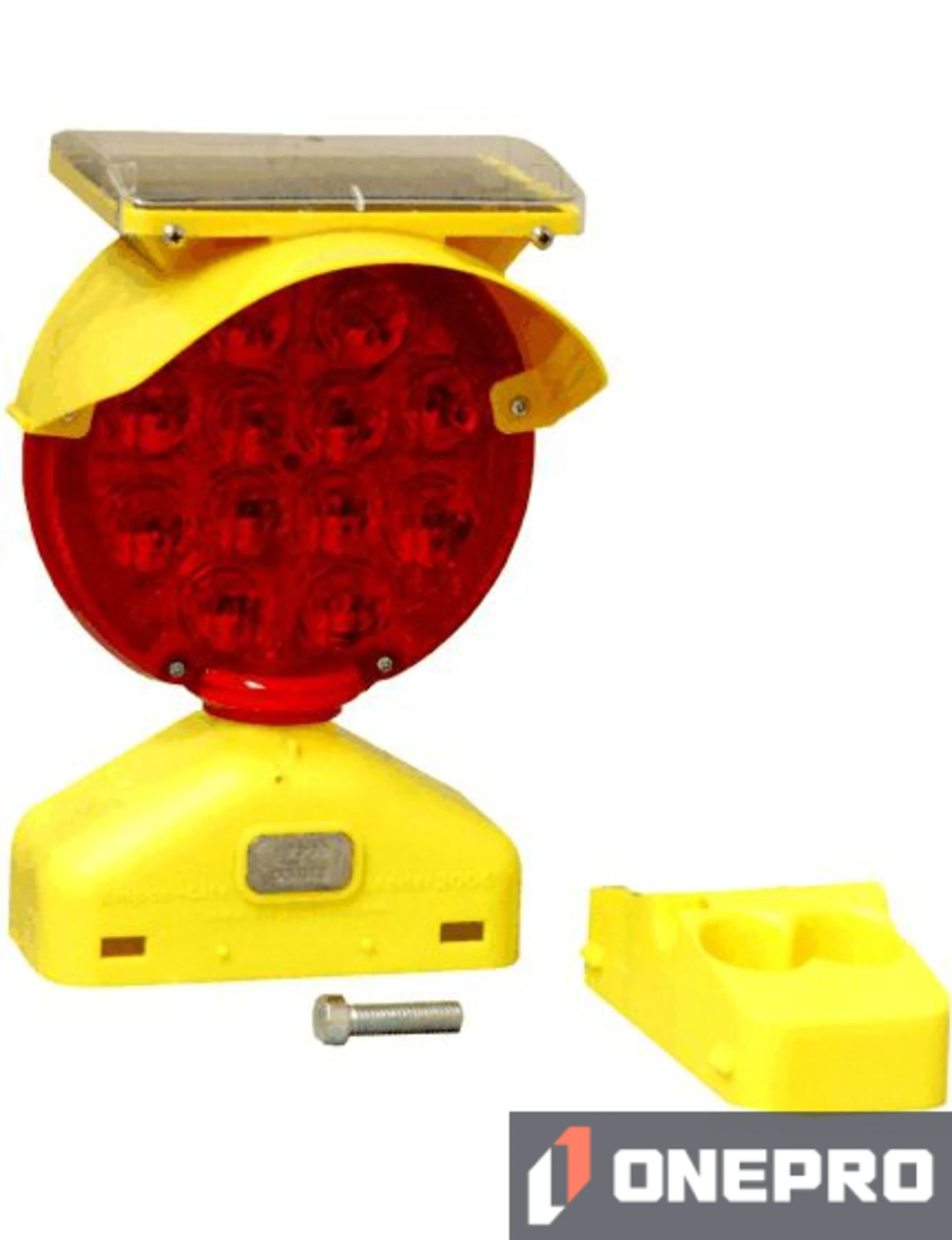 Economy Solar Assist Type B Flasher, Red