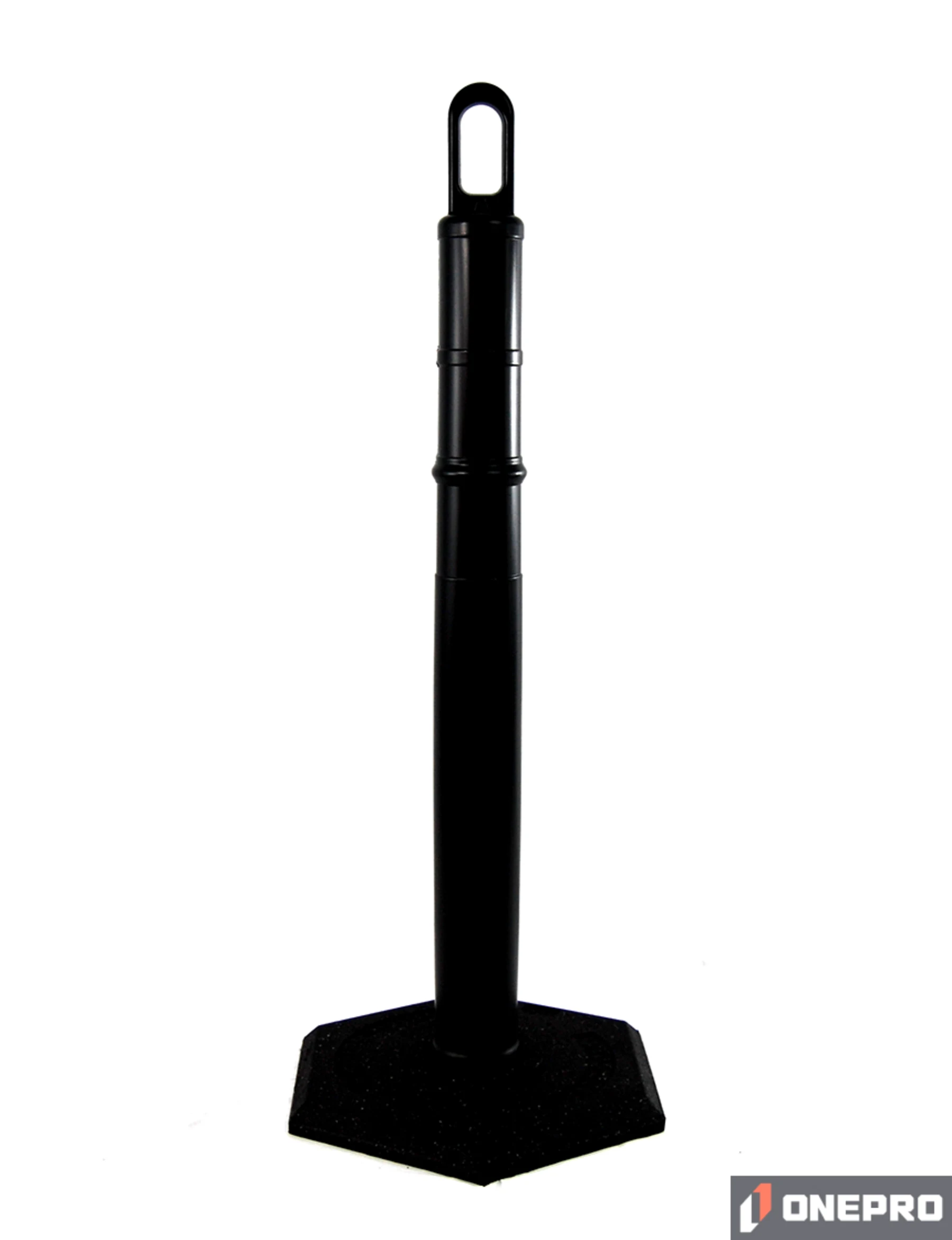 42\" BLACK Looper Tube with 18 lb Base