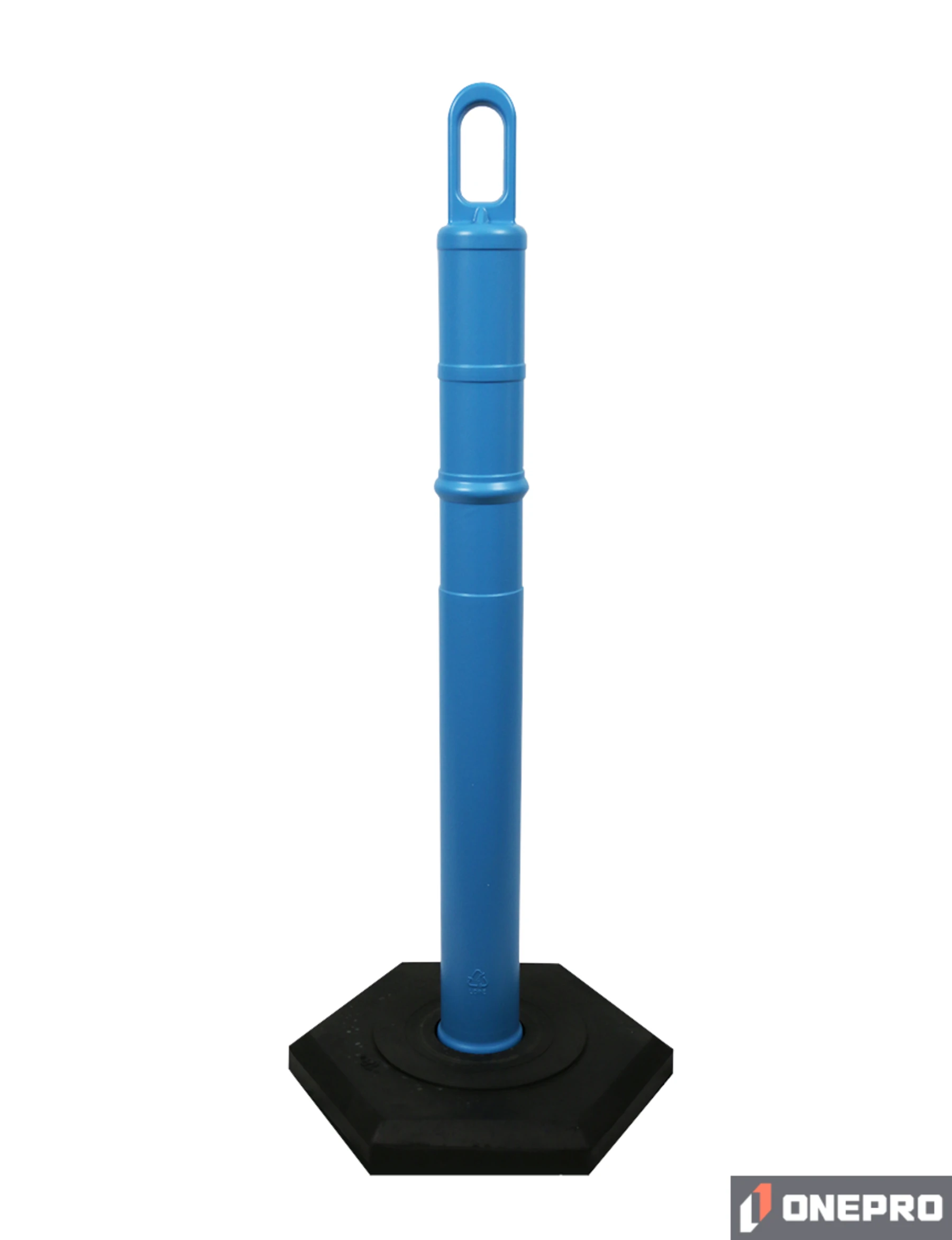 42\" BLUE Looper Tube with 12 lb Base