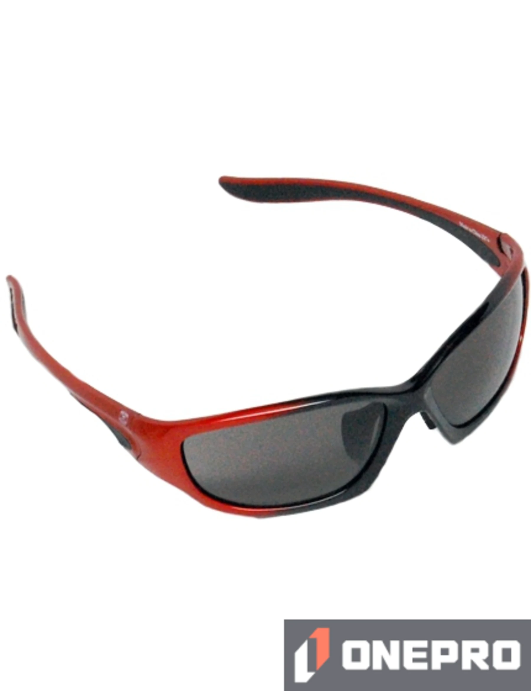 Z87+ Safety Sunglasses (full frame contemporary, black \u0026 orange frame, gray anti-fog lens)