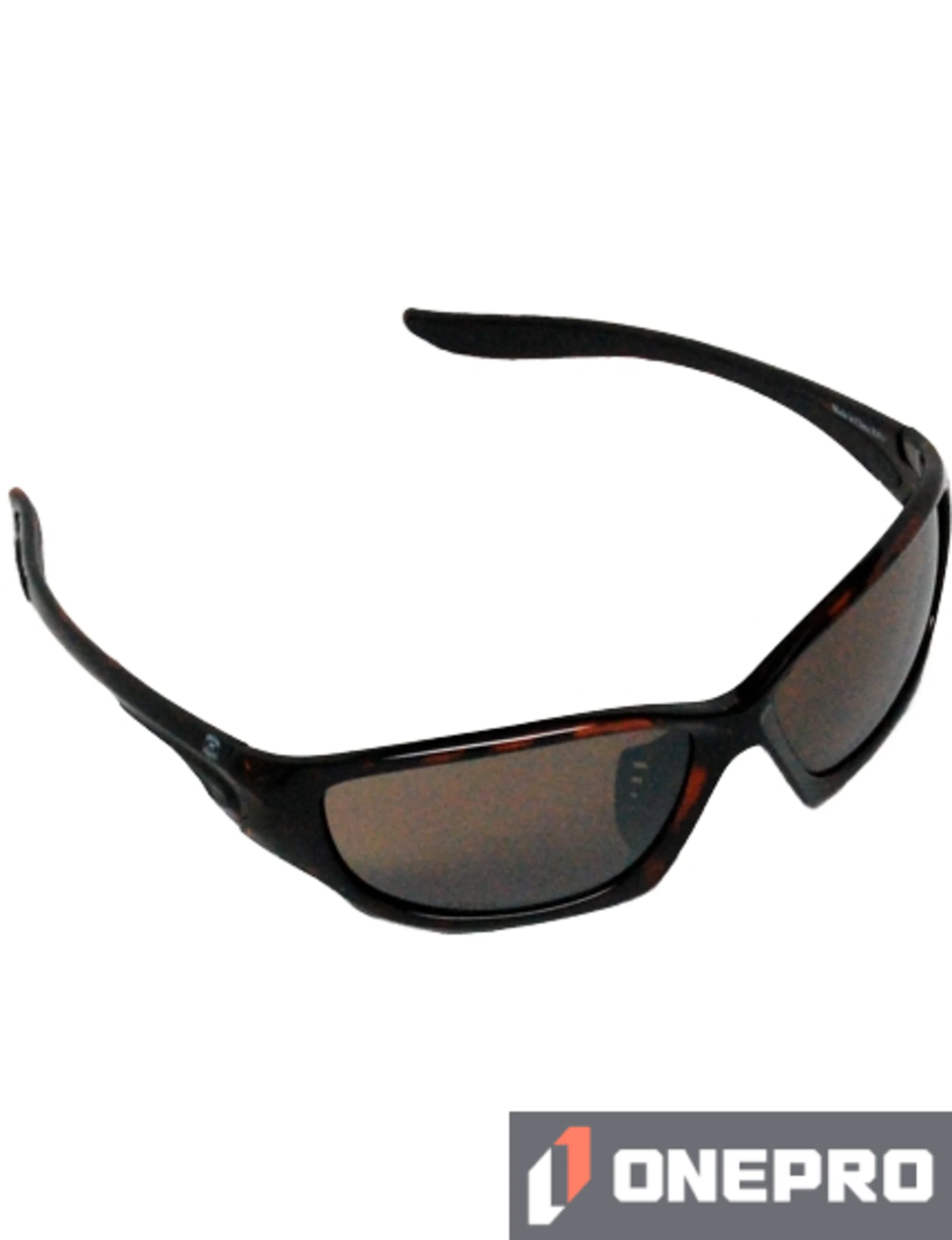 Z87+ Safety Sunglasses (full frame contemporary, tortoise frame, HD brwn flash mirror anti-fog lens)