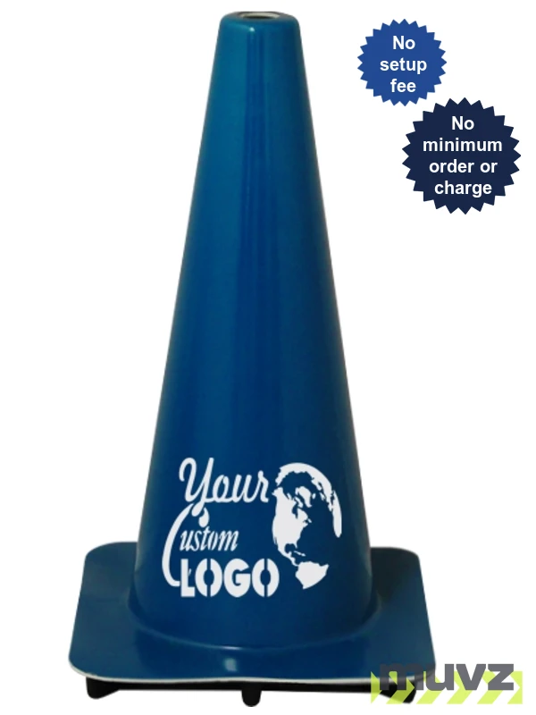 18\" Blue Traffic Cones