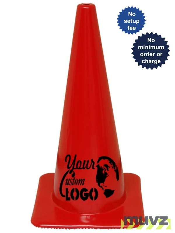 28\" Red Traffic Cones