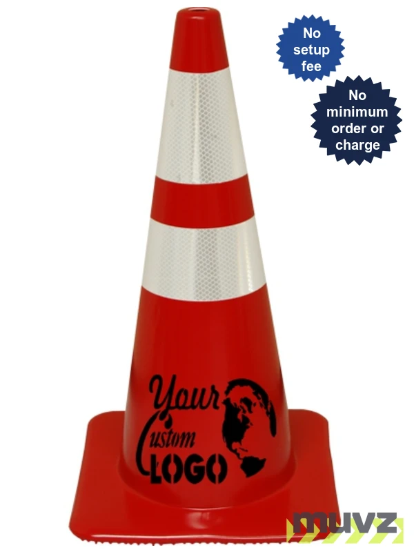 28\" Red Traffic Cones