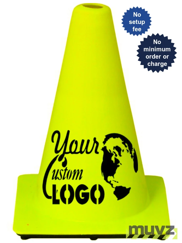 12\" Lime Traffic Cones