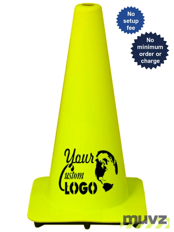 18\" Lime Traffic Cones