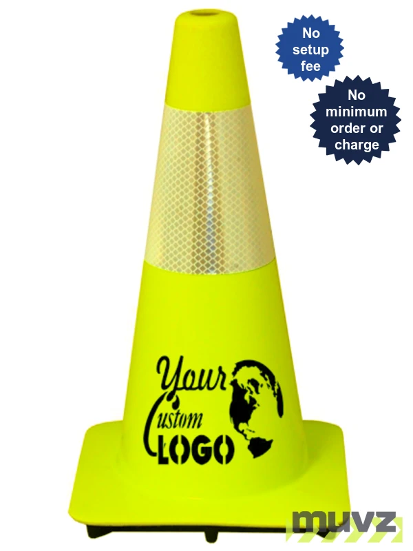 18\" Lime Traffic Cones