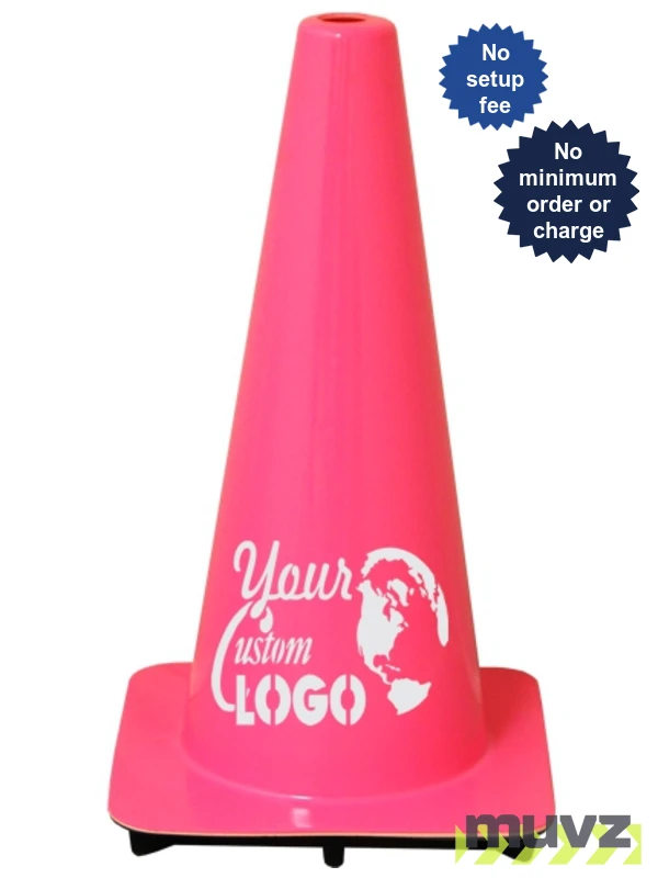 18\" Pink Traffic Cones