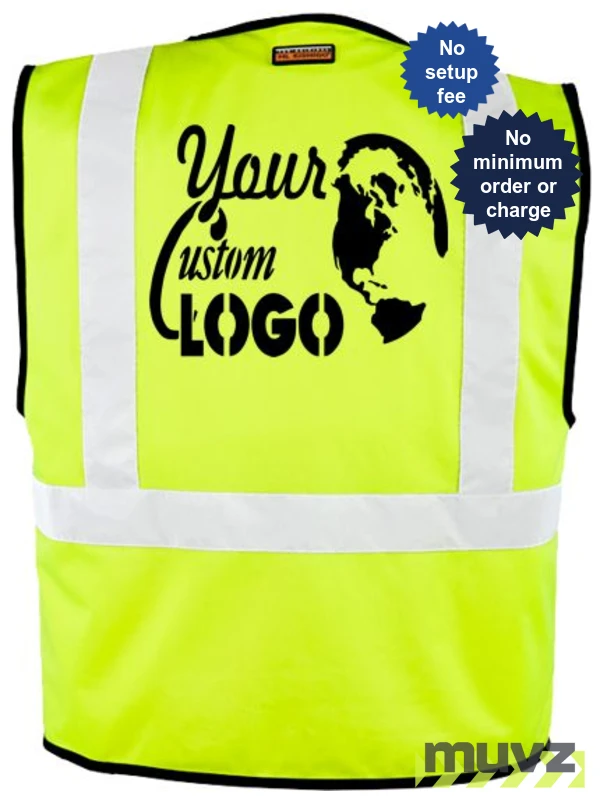 Lime Solid Adjustable Vest No Pocket