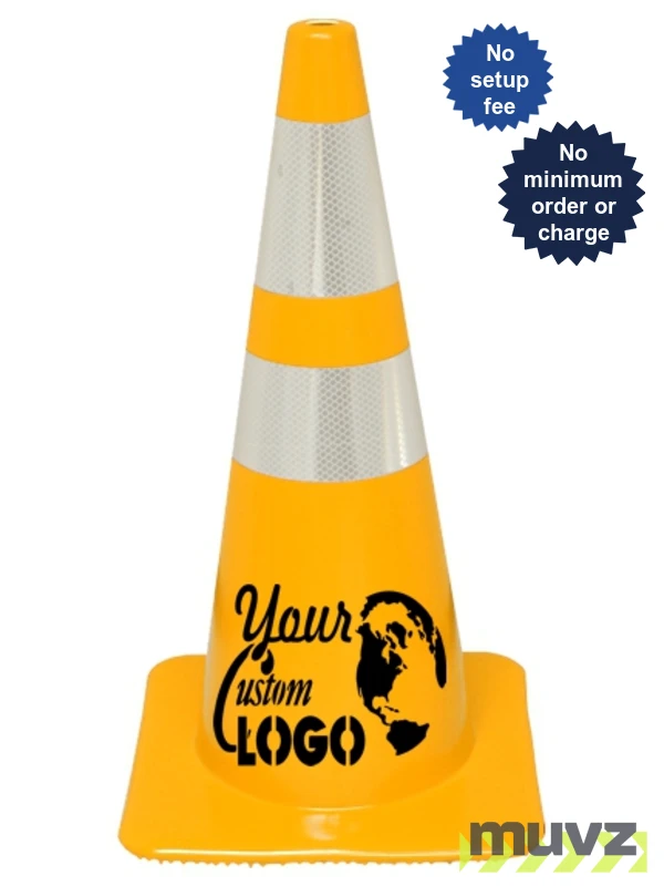28\" Yellow Traffic Cones