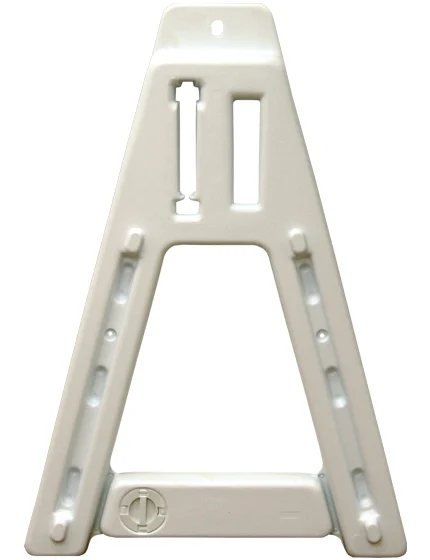 44" Tall, Sand Fillable, A-Frame Rail Holder