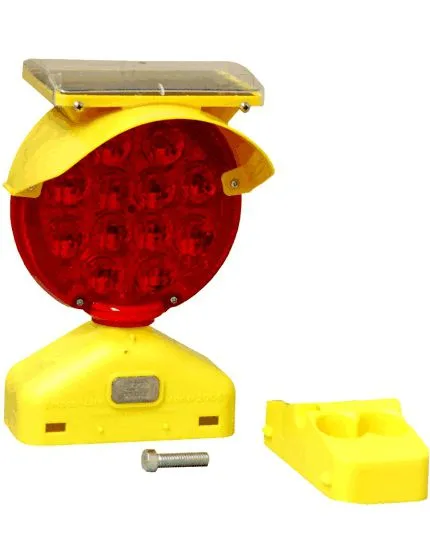 Economy Solar Assist Type B Flasher, Red