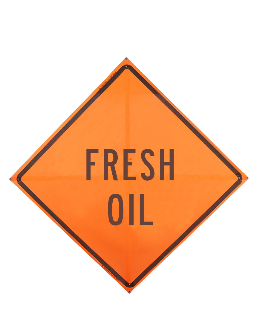 Fresh Oil Sign