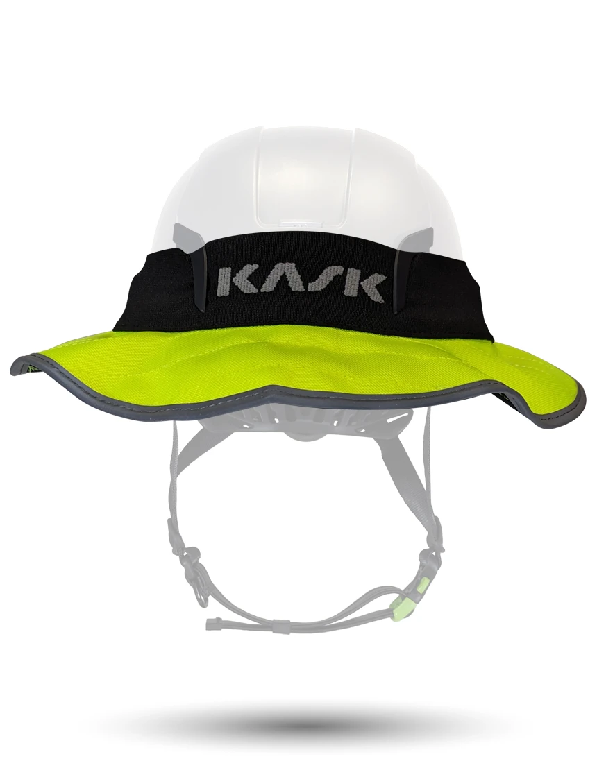 360 Degree Sun Shade for Kask Helmet, Yellow Fluorescent WAC00037221