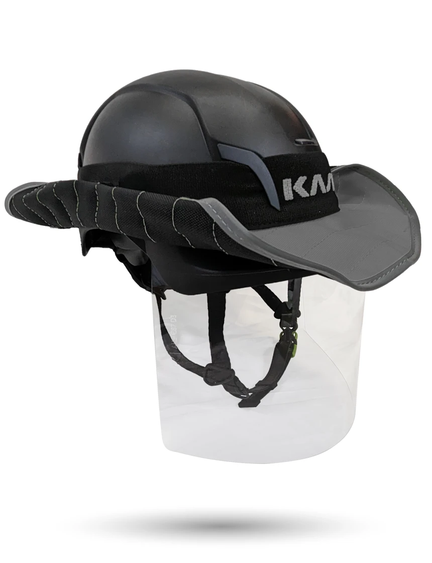 Black KASK Zenith Helmet Full Face Anthracite Sun Shield Black KASK Zenith Helmet Full Face Anthracite Sun Shield