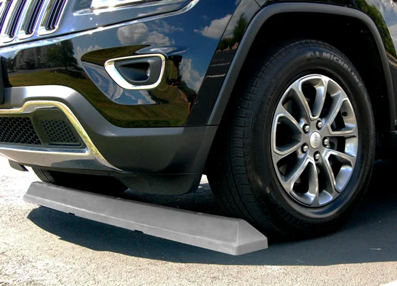 6' Commercial Plastic Parking Block