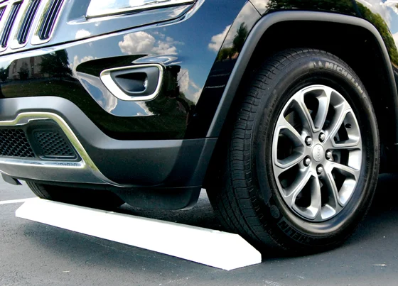 6' Commercial Plastic Parking Block