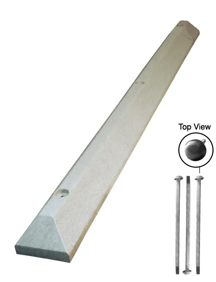 6' Heavy-Duty Solid Parking Block