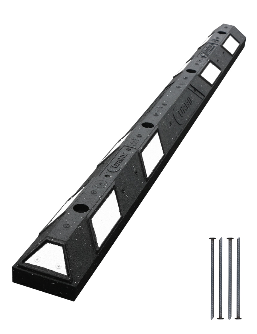 6’ Clearline® Rubber Parking Blocks