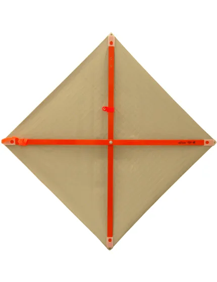 Pink Detour Ahead Sign