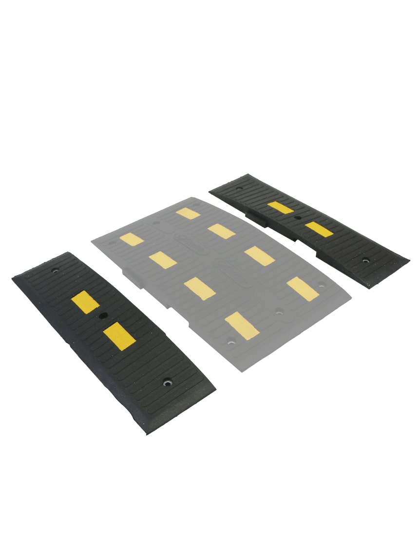 Clearline® Rubber Speed Hump End Kit (two pieces)