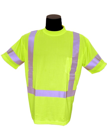Lime Microfiber Class 3 T-Shirt