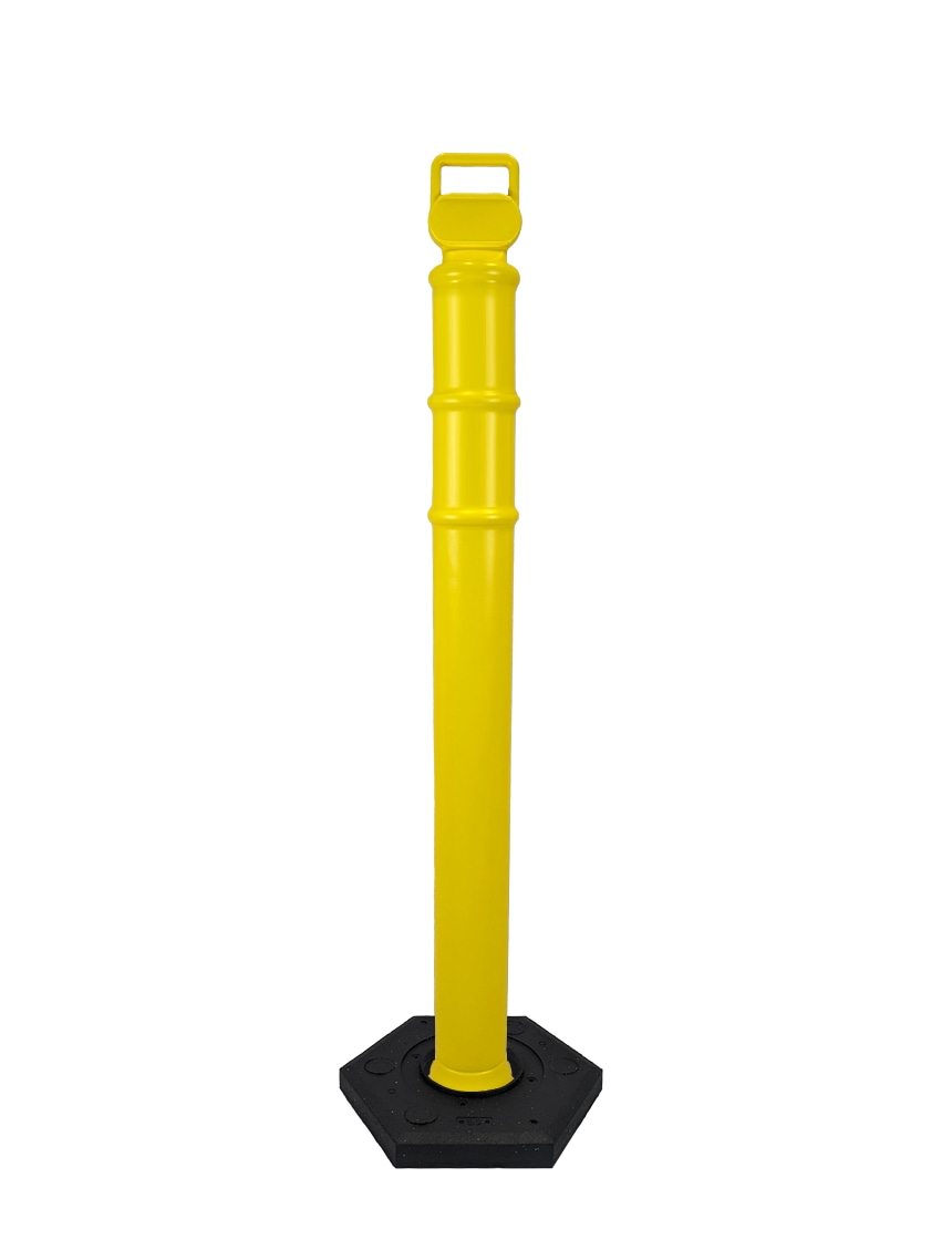 45" Yellow Ez-Grab Delineator Tubes