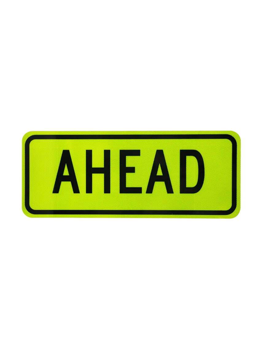 Ahead Sign (W16-9P) | RS-ALU-W16-9P-30-DG | Traffic Safety Store