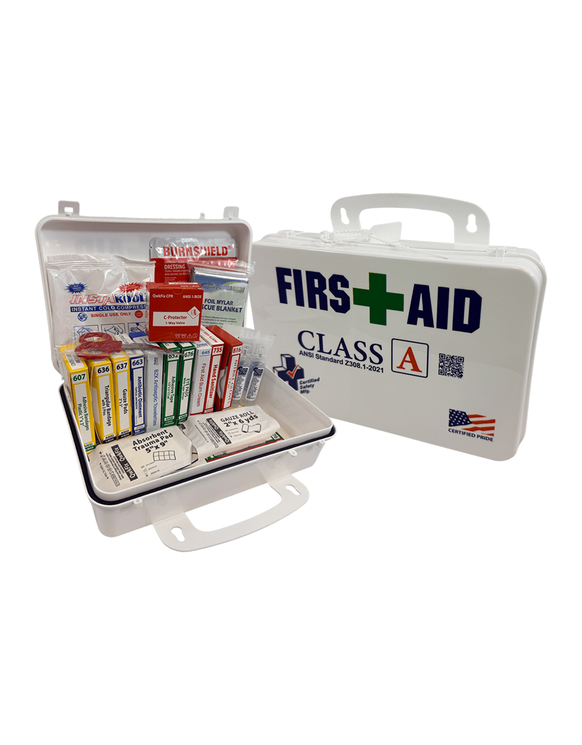 ANSI Class "A" First Aid Kit in Poly Carrying Case
