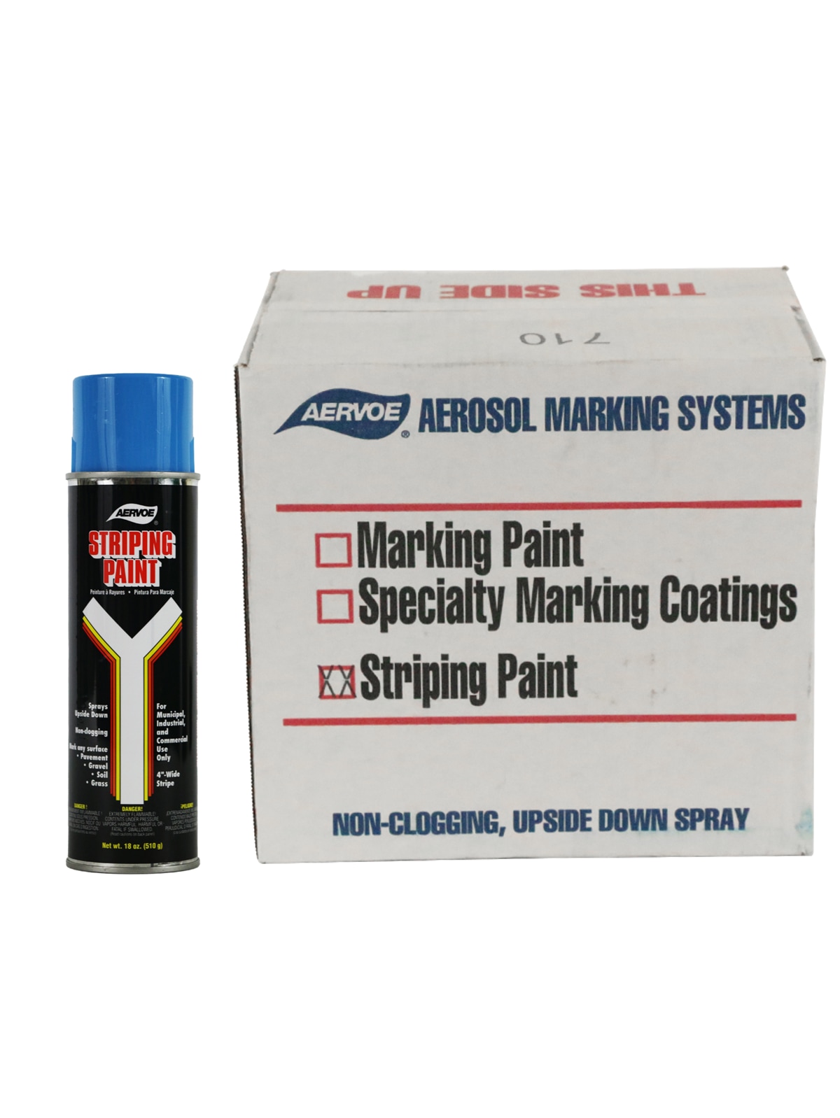 Solvent Base Striping Paint (Case of 12)