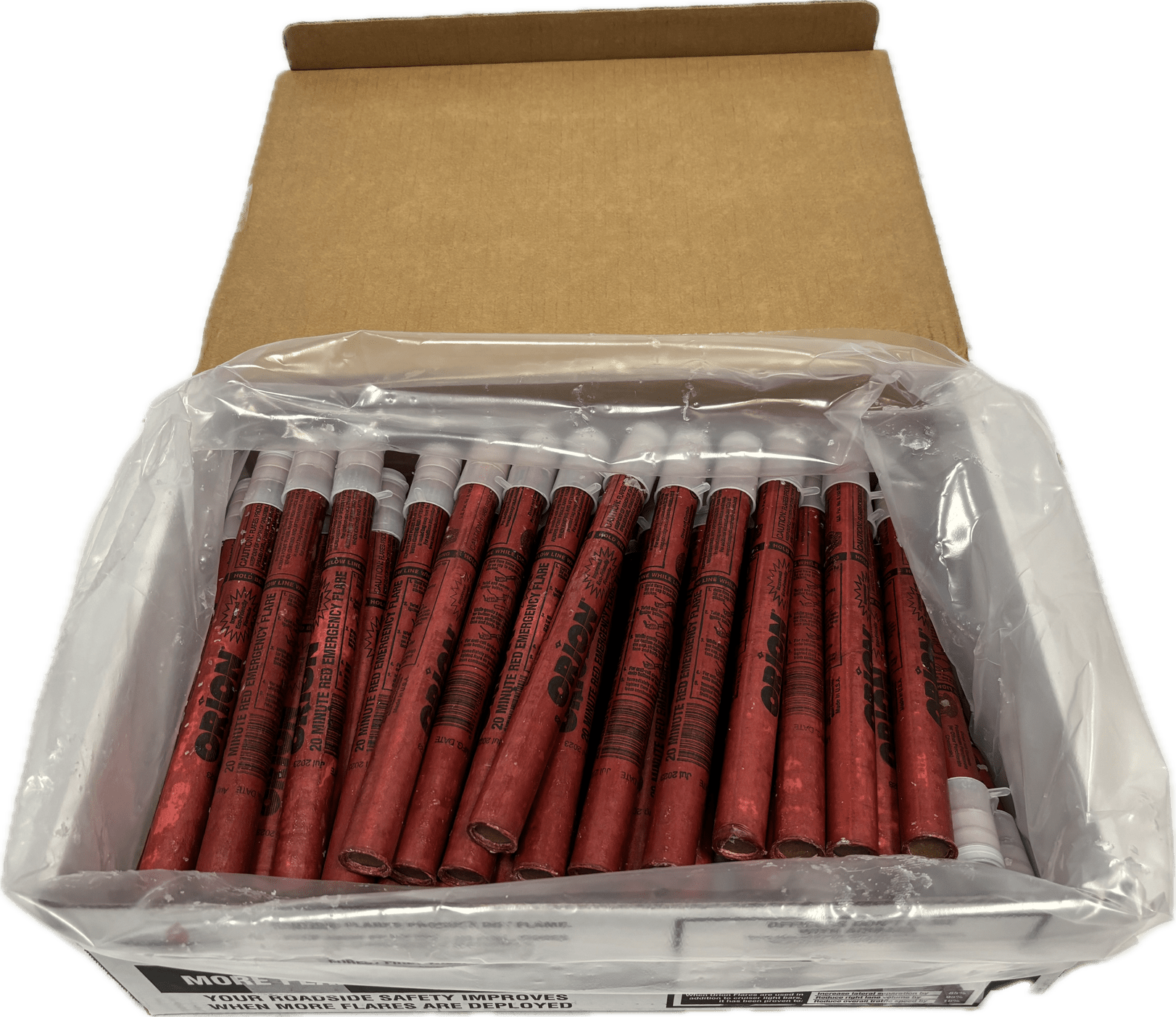 Orion 20-Minute Road Flares - case of 72