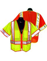 6 Pocket Contrast Mesh Vest