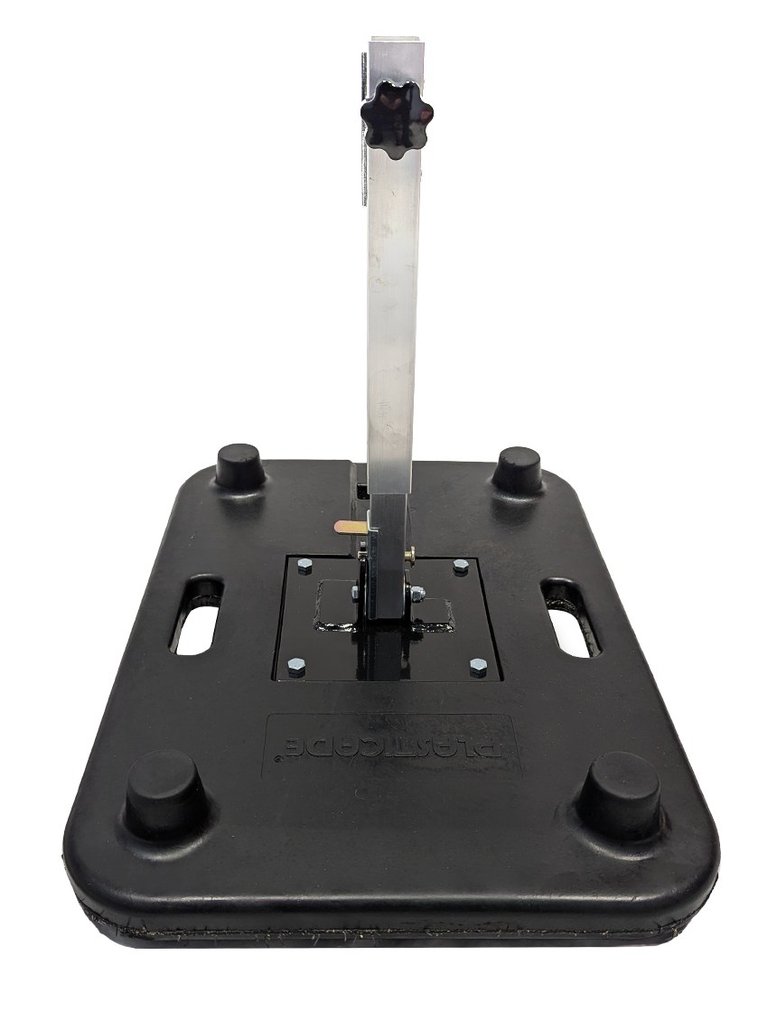 Intrepid Rubber Base Sign Stand for Roll Up Signs