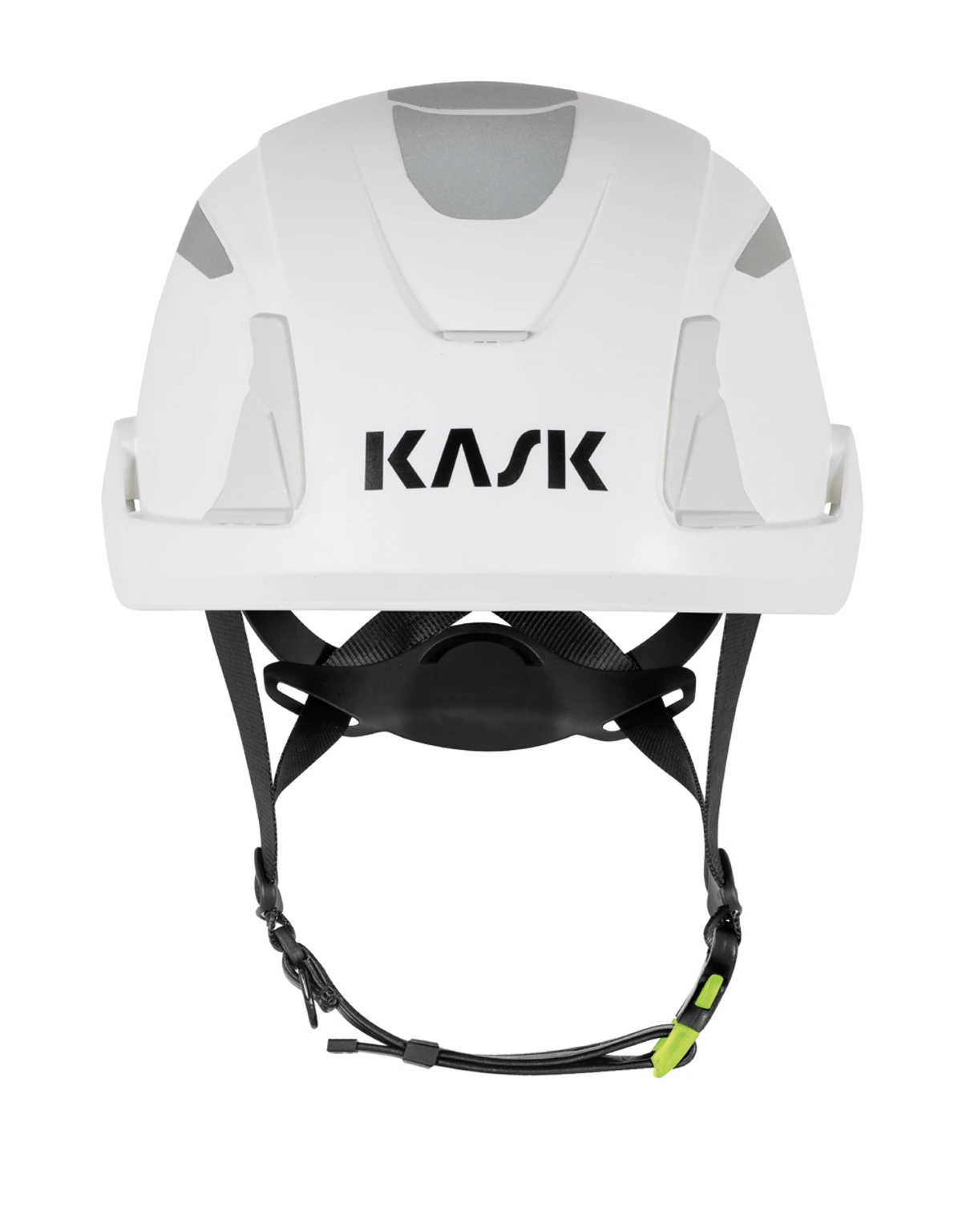 Kask Primero HI VIZ Safety Helmet - White With Reflectors | WHE00118 ...