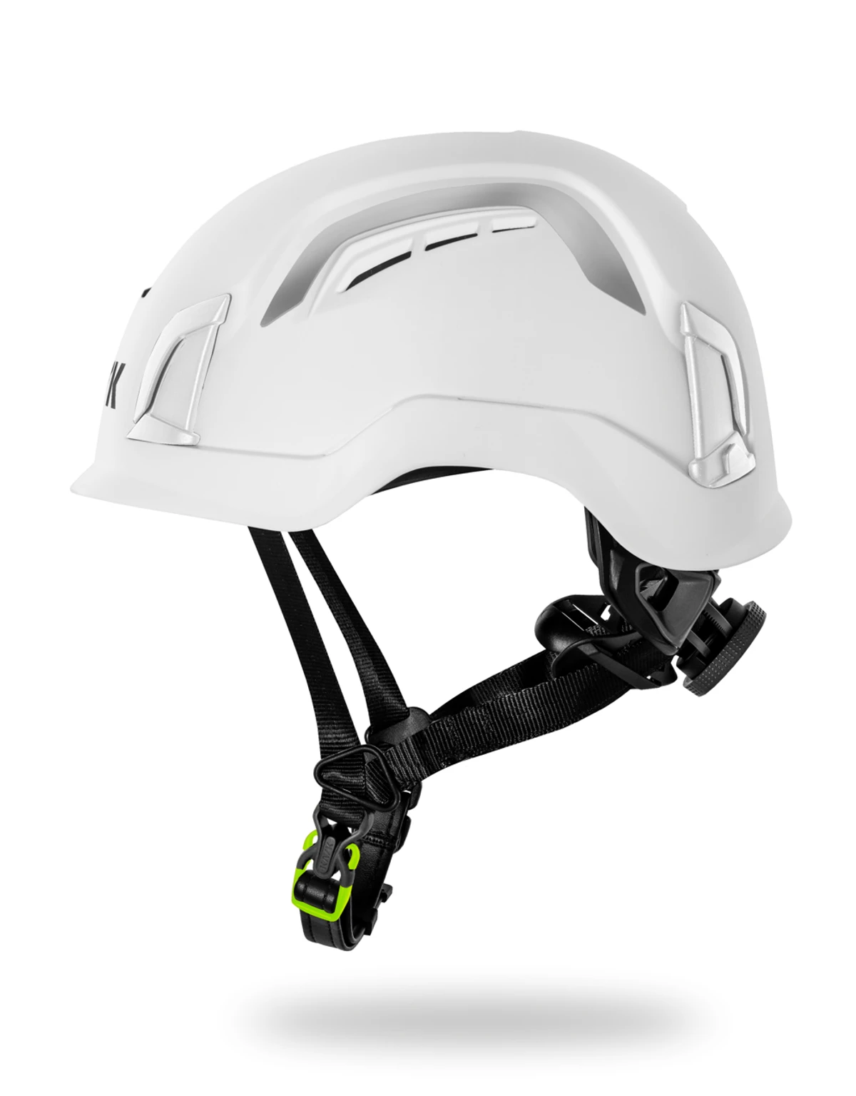 Kask Zenith X Hi Viz Safety Helmet White With Reflectors Whe Traffic Safety Store