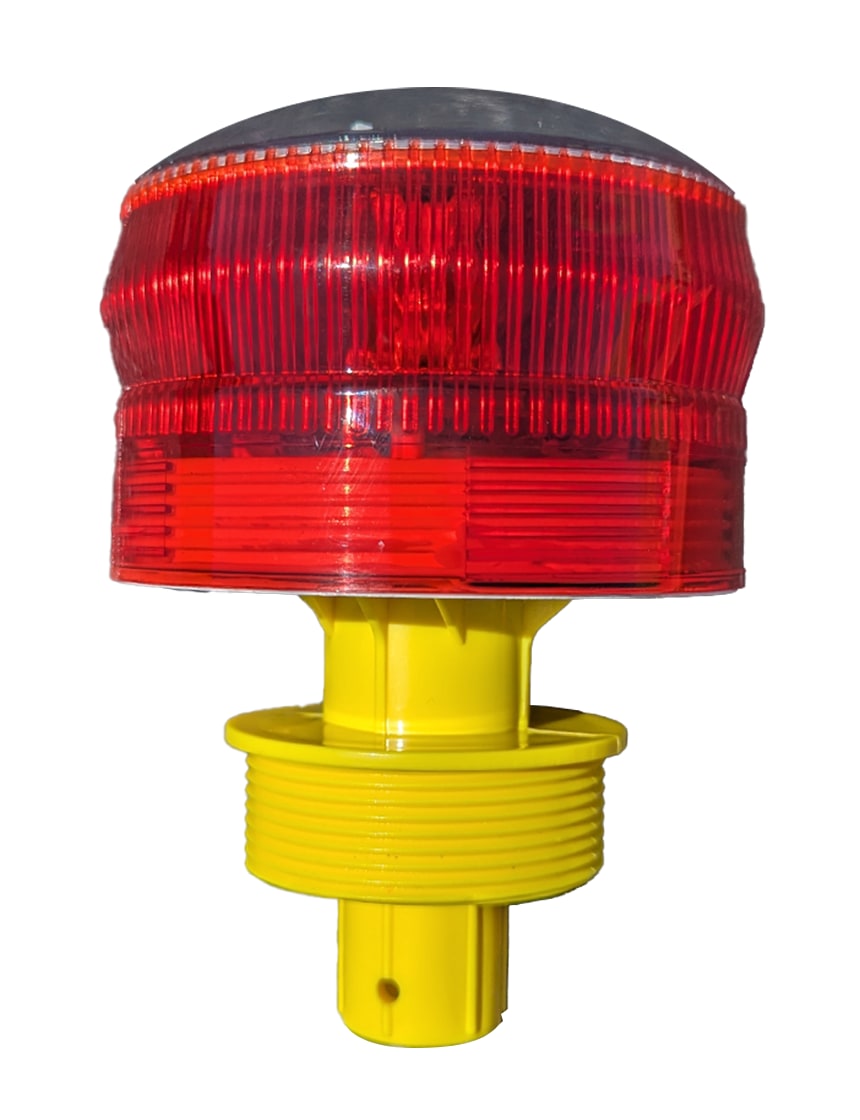 Solar 360-degree Airport Barricade FLasher