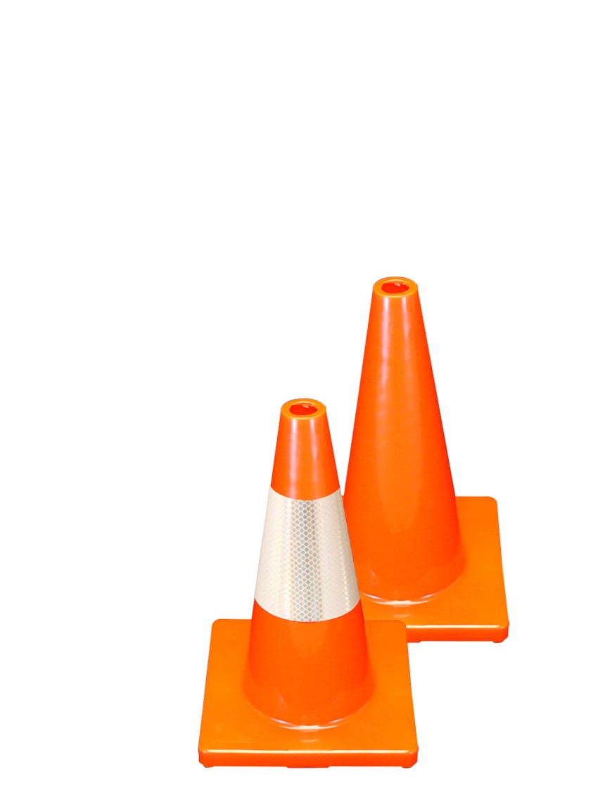 18" Economy Traffic Cones