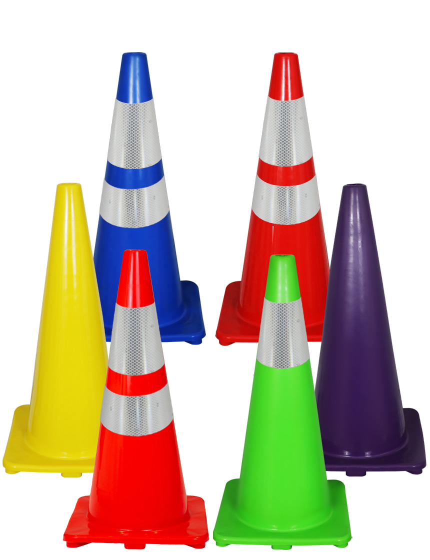 28" Economy Traffic Cones