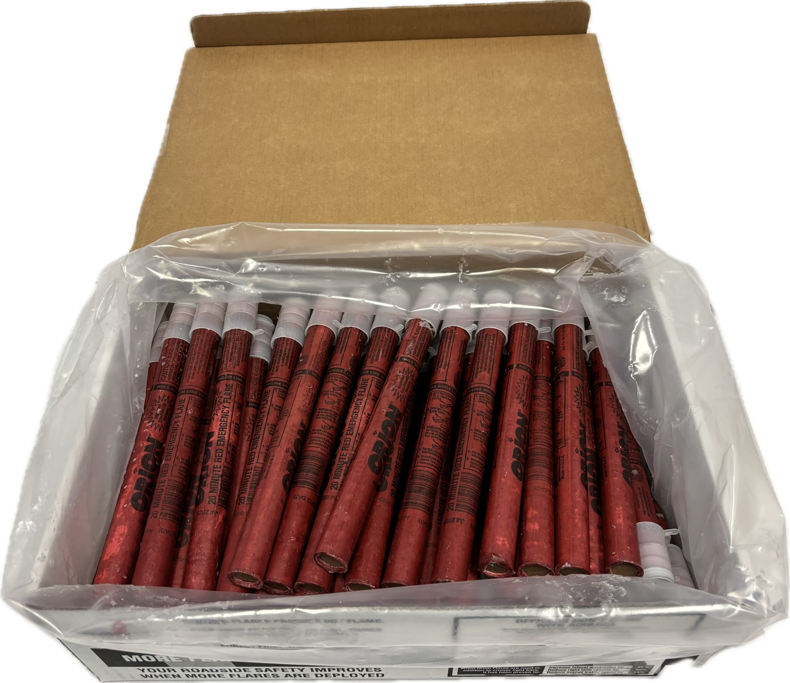 Orion 20-Minute Road Flares - case of 72