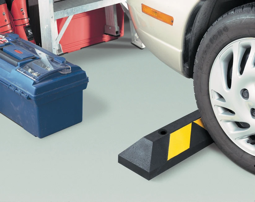 22" Garage Block Parking Curb (No Mounting Holes or Hardware required