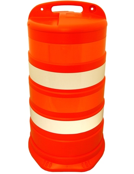 Traffic Drum with 4