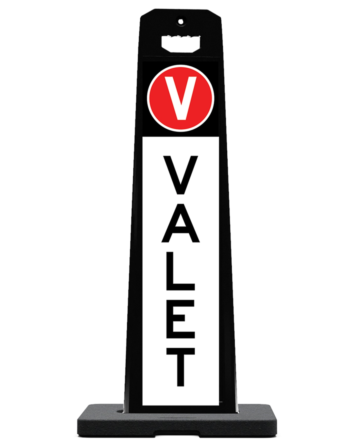 Valet Sign - Black