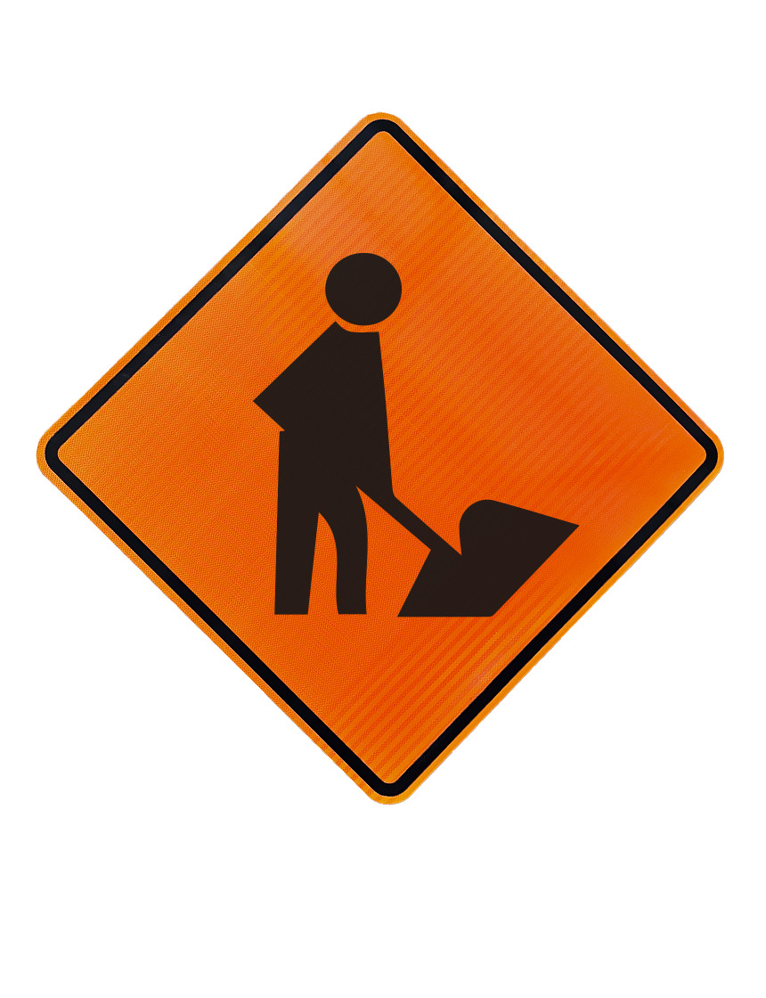 Men Working Symbol Sign