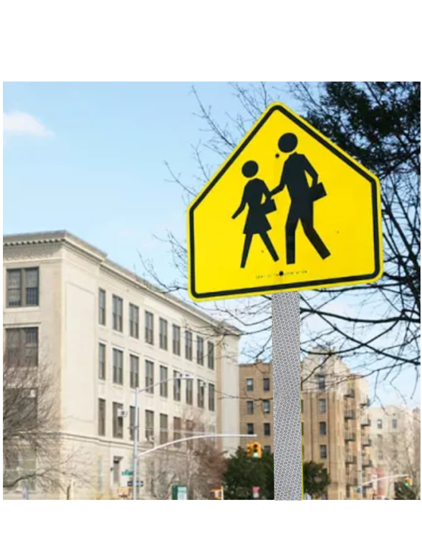 Sign Post Reflectors